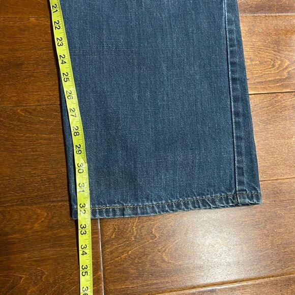 Levi's 559 Y2K Relaxed Straight Leg Denim Blue Jeans Y2K Men's Size 44 x 32 - Picture 9 of 11